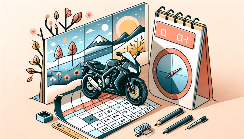 季節によるバイク売却戦略で最適なタイミングを見極める